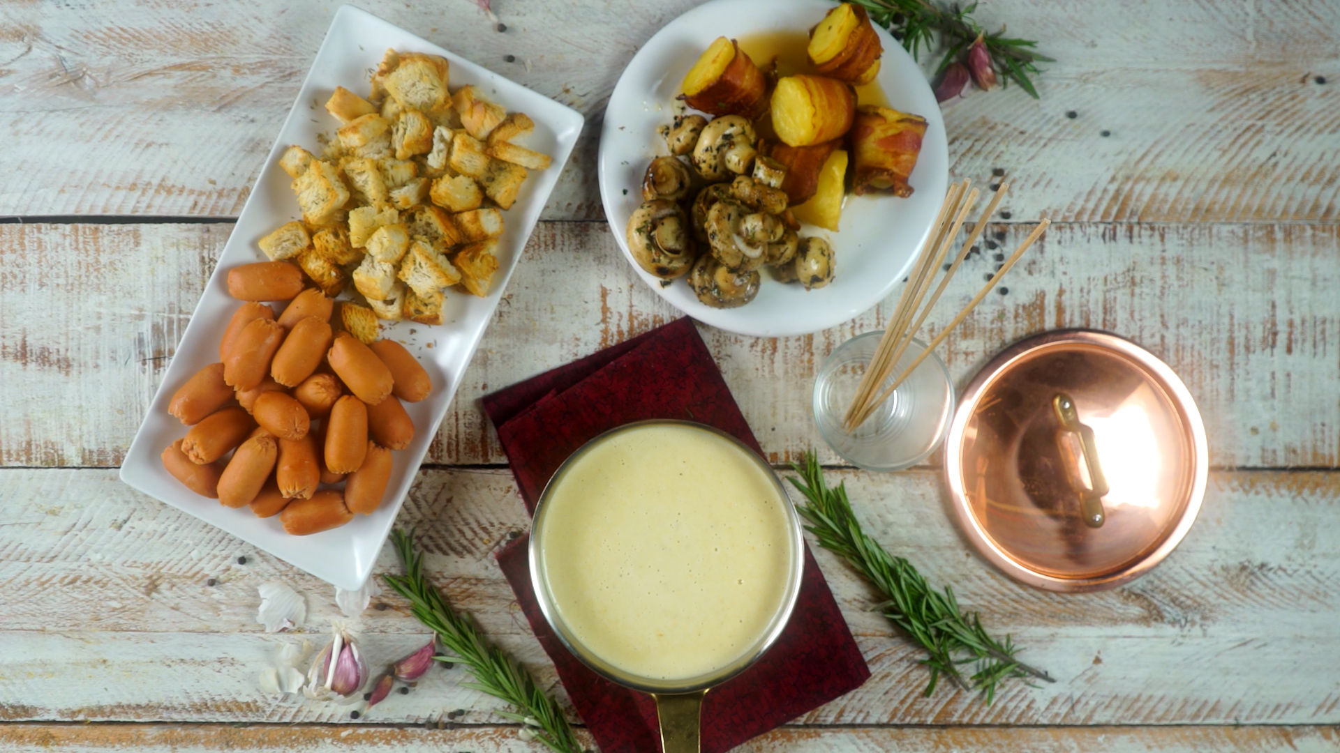 RECETA DE FONDUE DE QUESO DELICIOSA Y SABROSA